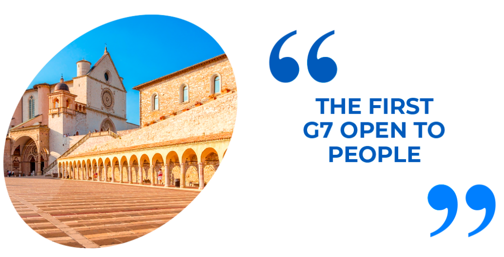 The first G7 open to citizens