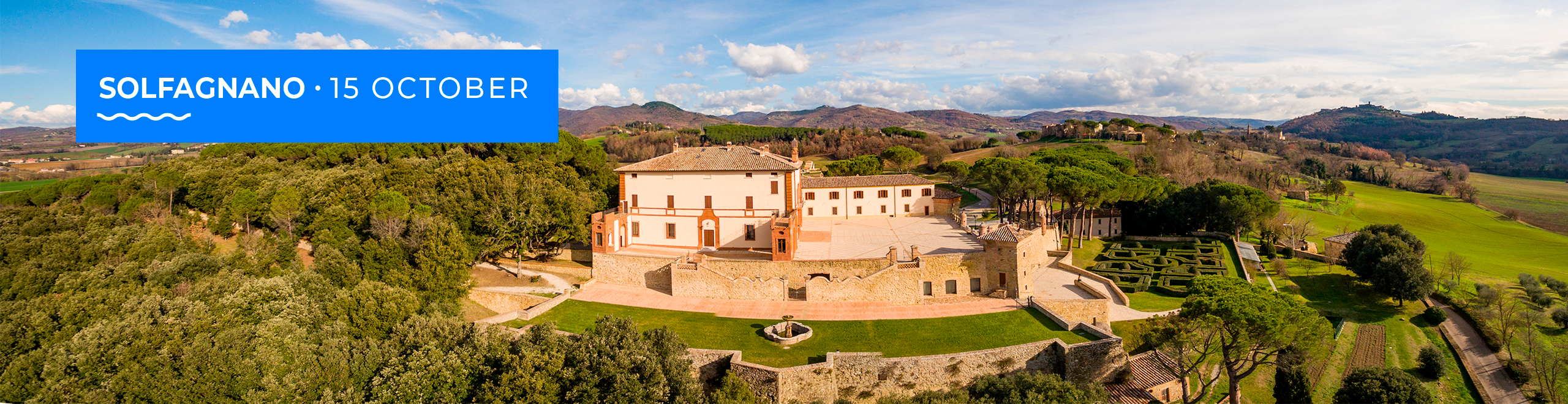 View of Solfagnano Castle