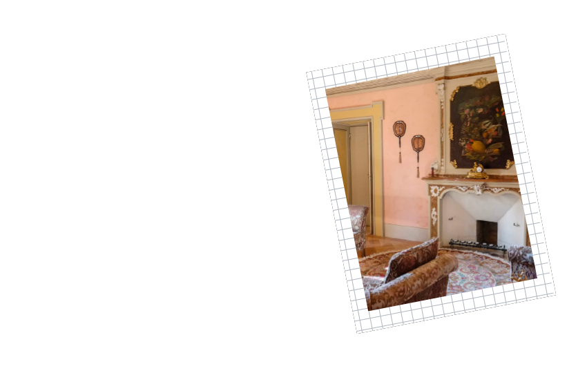 The words Solfagnano 16 October Ministerial Meeting, next to a photograph an interior of the Solfagnano Castle. The link takes you to the page with information on 16 October.