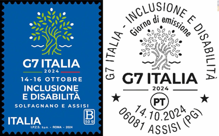 Francobollo del G7 Disability Inclusion